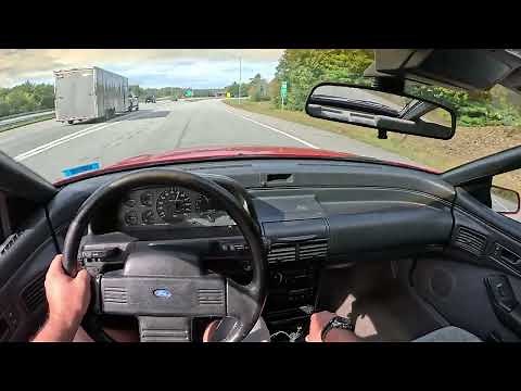 1989 Ford Probe Turbo GT POV Drive/Review