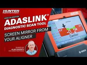 ADASLink® Diagnostic Scan Tool: Screen Mirror from Your Aligner