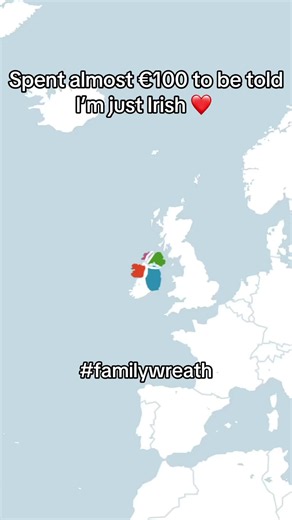 Woo I guess? (I’m not complaining tho) #irish #ireland #ancestry #dna | Ancestry DNA Test