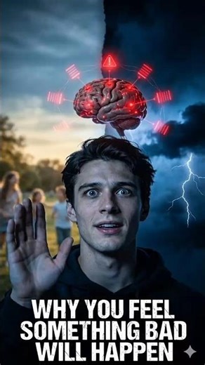 Dark Psychology Facts — Why You FeelSomething Bad Will Happen 🧠 #shorts