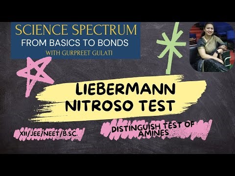 Liebermann Nitroso Test Explained | Identification of Phenols & Aromatic Amines