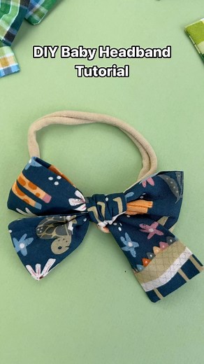 VASENIA | 🎀 DIY Baby Headband Tutorial! 🎀 Get ready to add a touch of cuteness to your little one’s look! All you need is a stretchy headband and a... | Instagram