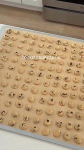 Let’s make Cookie Crisp Cereal Ingredients: 1/2 cup butter (softened) 2 tbsp sugar 1/4 cup brown sugar 1 egg 1/2 tsp vanilla 1 1/4 cup flour 1/2 tsp salt 1/2 tsp baking soda Steps: Cream butter & sugars, then mix in egg and vanilla. Add dry ingredients and stir into a dough. Scoop tiny dough balls onto a baking sheet. Bake at 350°F (175°C) for 6–8 min. Cool completely & enjoy as cereal or a snack! #Sweetnfresh #YYCFoodie #YYCBakery #CalgaryFoodie #YYC #Calgary #yyc #bakery #bakedgoods #sweettrea