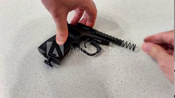 Essential guide to manual slide handling on semi automatic pistols. Clear demonstration of safe technique, grip, and motion for reliable performance