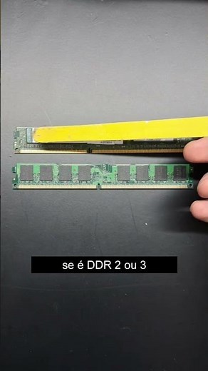 Como diferenciar memória DDR2 de DDR3