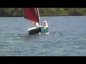 Sailing a Com-Pac Picnic Cat on Lemon Bay, FL