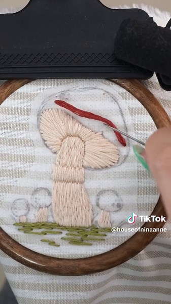 Cottagecore Mushroom Embroidery Ideas