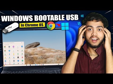 How to Create Windows Bootable Pendrive In Chrome OS 💻 - [2026🔥] - Make Bootable Windows USB