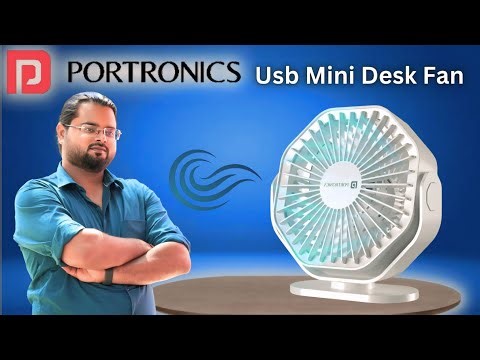 Best Usb Mini Fan Portronics Chill On upto 5000 RPM BLDC Fan 🔥🔥🔥