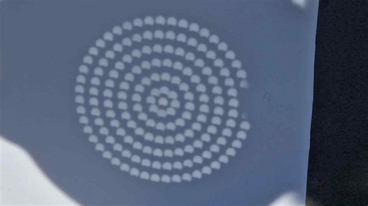 Cool way to view solar event as 30% eclipse gets underway in London