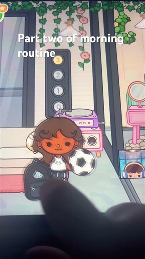 Part two of morning routine #tocaboca ￼￼