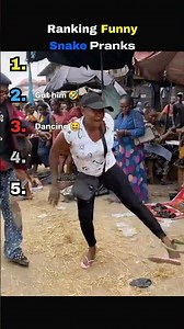 YOU HAVE NOT SUBSCRIBED YET? 💔 Ranking funny snake prank moments #viral #shorts #animals #snakes