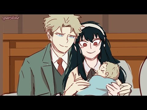 Loid Forger meets his newborn baby [ Spy x Family Comic ]