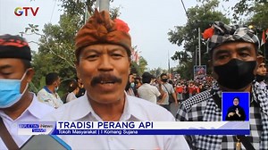 Sempat tertunda karena pandemi, tradisi Perang Api dilaksanakan di Karangasem, Bali. Menggunakan daun kelapa kering yang dibakar, puluhan pemuda antardesa saling serang dengan memukulkan api ke tubuh lawan. KSC #GTVNews #BuletiniNewsSiang #Bali #Karangasem #Tradisi #PerangApi #TradisiPerangApi #Pandemi | GTV Indonesia News