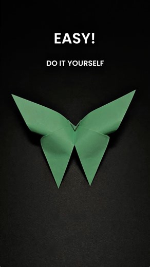 DIY ORIGAMI BUTTERFLY | EASY ORIGAMI TUTORIAL #paperbutterfly #origamibutterflytutorial