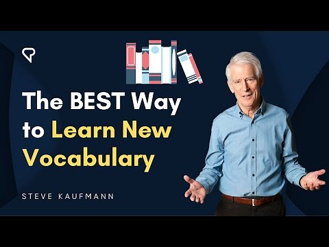 The BEST Way to Learn New Vocabulary
