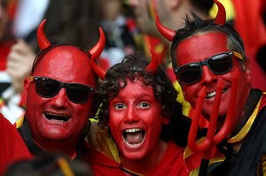 104K views · 170 shares | Fans of Belgian Red Devils have brought noise and colour to UEFA EURO 2016. #WALBEL | UEFA | Facebook