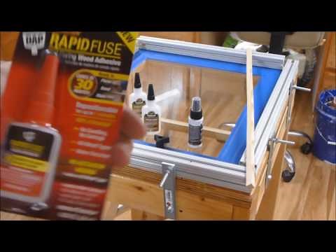 An easy and reliable way to re-mesh screen frames.