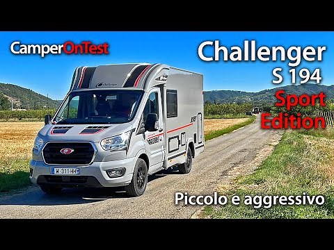 Challenger S 194 Sport Edition: a compact camper with an attractive look and good equipment