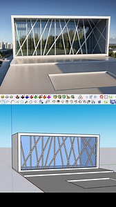 How to create a modern facade element in sketchup / sketchup quick tips sketchup tips sketchup tutorial #exteriors #sketchuptips #buildings #sketchupvray #plugin #facade #architect #sketchupdesign #sketchuppro #sketchup2020 #exterior #Architects #architecture #civilengineer #3d #render #interiordesign #building #sketchup | Vray sketchup guru