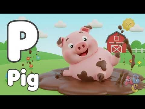 ABC Animals Phonics Song for Kids | Learn A–Z with Cute Animals | Toddler Learning Song
