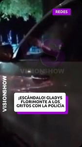 62K views · 189 reactions | ❗️ Gladys Florimonte protagonizó un escándalo tras ser detenida en un control de tránsito. La actriz comenzó a gritar con una oficial, y la situación escaló hasta que intervino un supervisor. Molesta por el trato, Florimonte continuó su camino y, en LAM, defendió su reacción, acusando a las oficiales de ser maleducadas y asegurando que solo intentó poner los puntos sobre la mesa. #gladysflorimonte #visionshow | VisionShow | Facebook