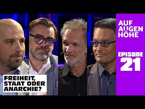 FREIHEIT, STAAT ODER ANARCHIE? mit Manuel Maggio, Tom Lausen, Sven Böttcher und Peter Müller