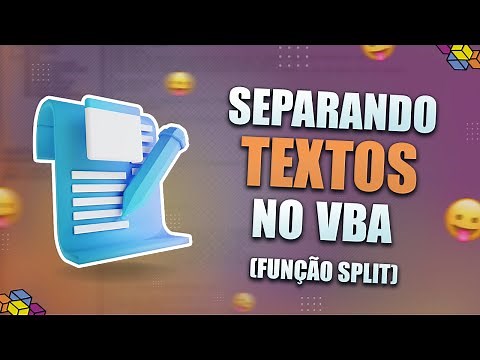 Como Separar textos no VBA | Função SPLIT
