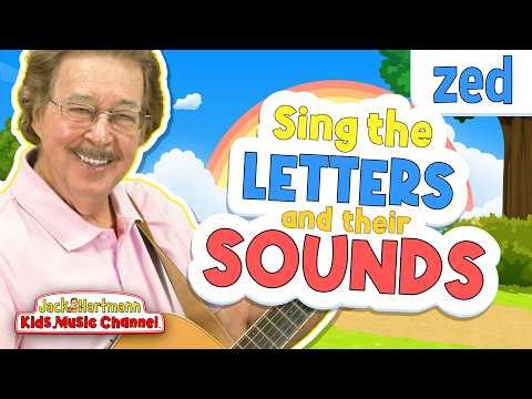 Sing the Letters and Their Sounds | Zed Version | Jack Hartmann
