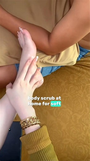 🤫exposing secret recipe Scrub for soft white skin🍀 #skincare