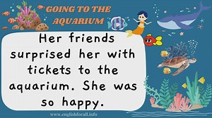 English Listen and Practice GOING TO THE AQUARIUM