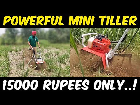 Powerful Mini Tiller | Best Power Tiller for Small Farmers | Mini Power Tiller Machine in India
