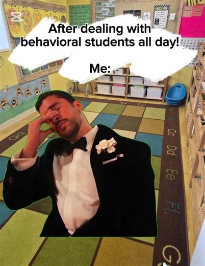Teacher After a LONG Day With Behavioral Students 😂 #trendingreels #funny #funny #funniestvideo