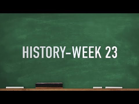 CC Cycle 2 Week 23 History