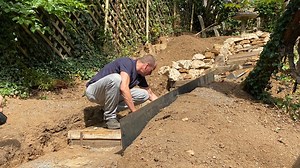 Upcycling: DIY-Beet-Einfassung