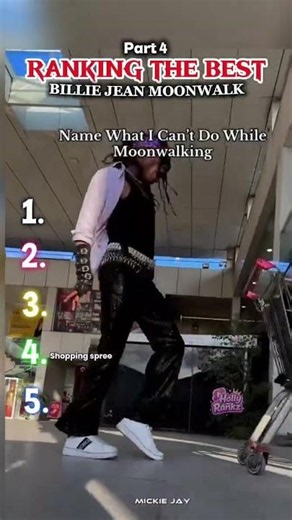 Ranking the Best Billie Jean Moonwalks Part 4 🌙🔥 #hollyranks #shorts #usa
