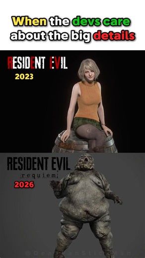 When the devs care about the big details #residentevilrequiem #residentevil