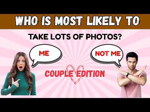 Ultimate Couples Quiz 💕 40 Questions | 7 Second Challenge!
