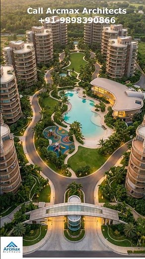 Stunning 7 Acre Township Design | Modern Masterplan Reveal! | Modern Township Architecture Design