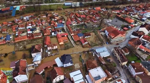 Überschwemmungen in Nordmazedonien, mehr als 200 Menschen in Kicevo evakuiert - Vreme