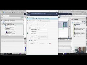 plcsim advanced conectado plc real