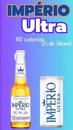 CERVEJA IMPÉRIO ULTRA - NOVA CERVEJA NOS MERCADOS #imperio