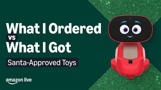 Watch What I Ordered vs. What I Got&colon; Santa Approved Toys on Amazon Live