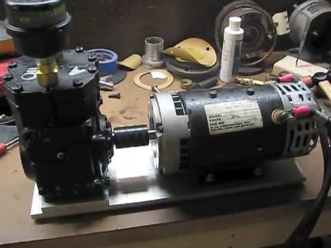 DIY 12V air compressor