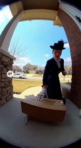 That package was NOT vintage 😂😂😂 | doorbell camera