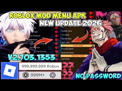 NEW UPDATE ! Roblox Mod Menu APK v2.703.1353 - Unlimited Robux ?? & Many features | Roblox MOD MENU 