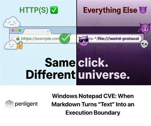 Windows Notepad CVE: When Markdown Turns “Text” Into an Execution Boundary