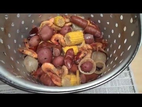 Louisiana Shrimp Boil.