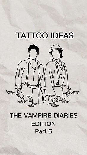 The Vampire Diaries Tattoo Ideas & Inspiration