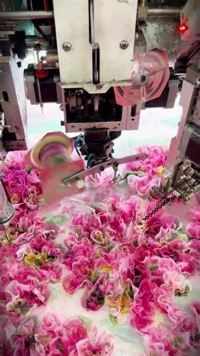 Advanced Net Fabric Machine | Factory Process #netfabric #fabricmachine #textile